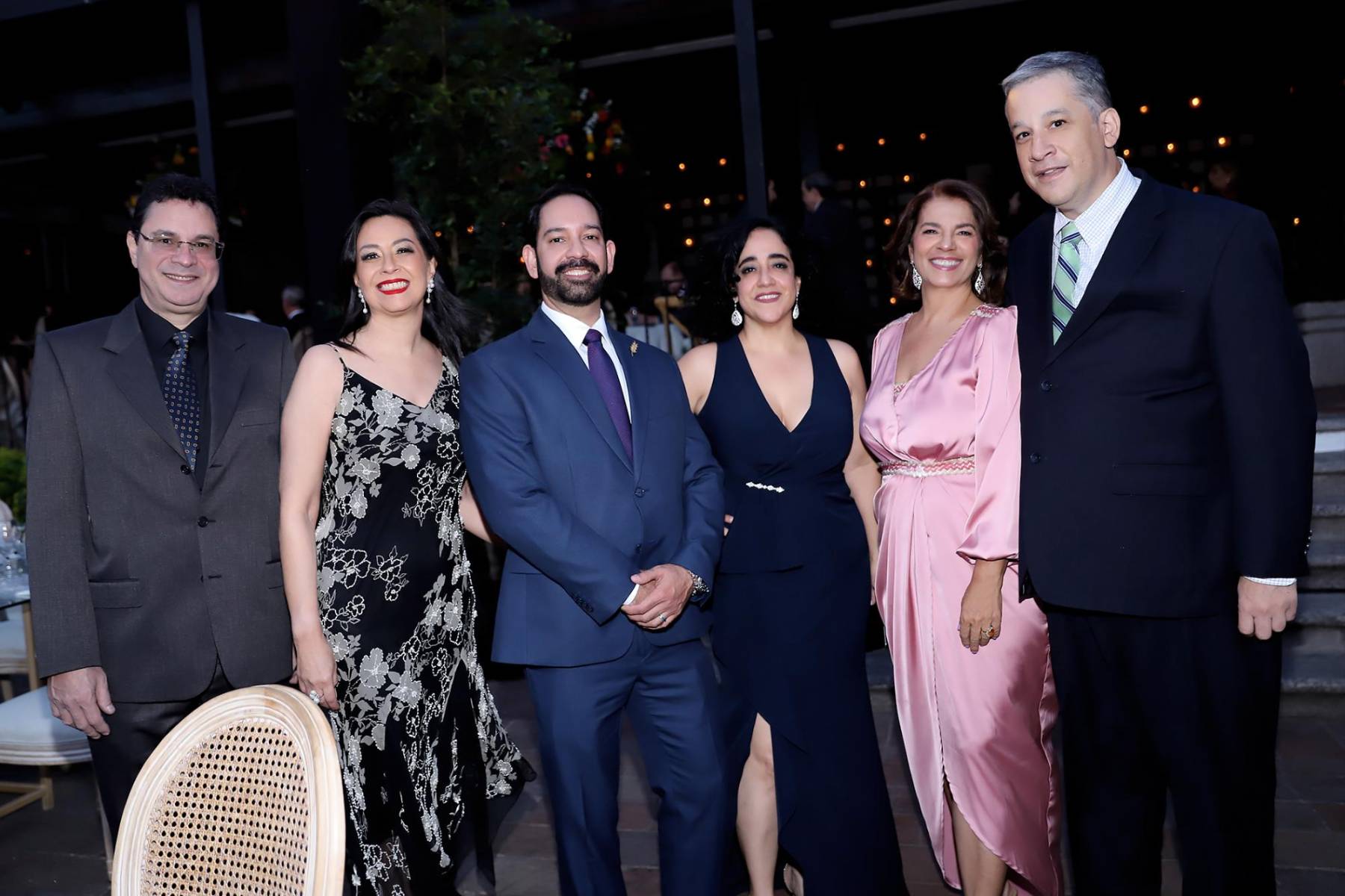 José Ramón , Claubel, Juan Francisco , Lilian , Dominique y Frank Villeda