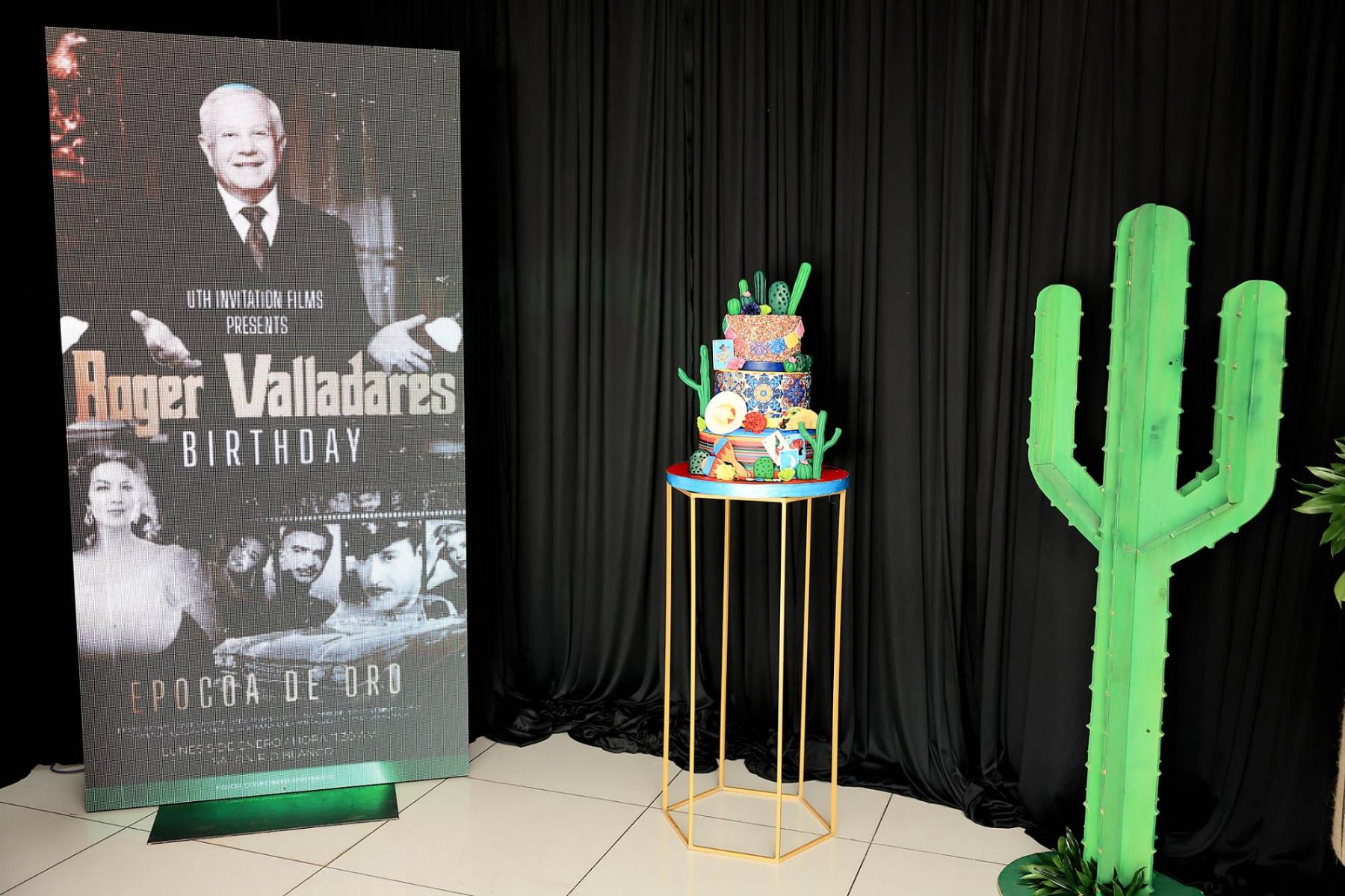 El cumpleaños de Roger Valladares