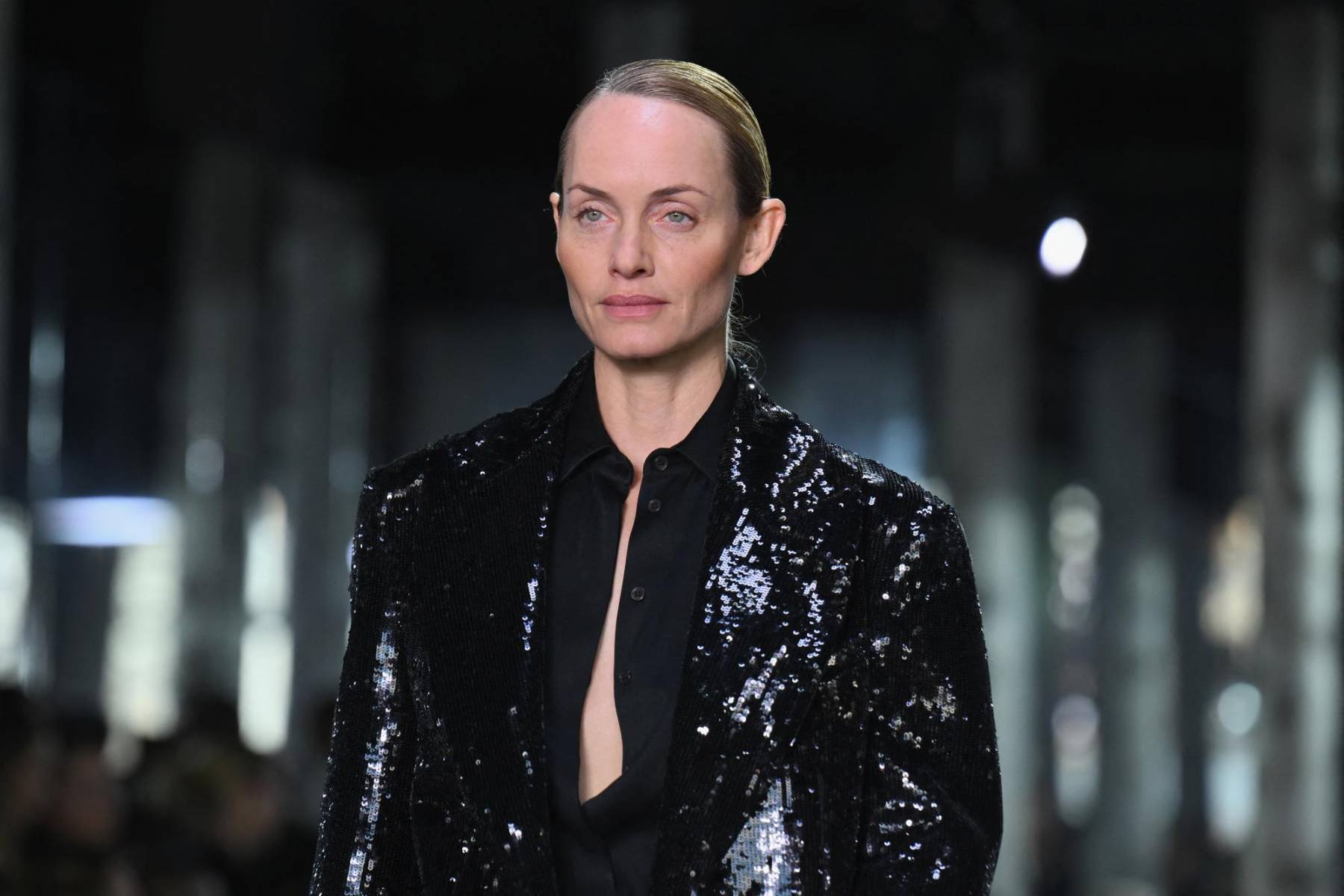 La top model, Amber Valetta