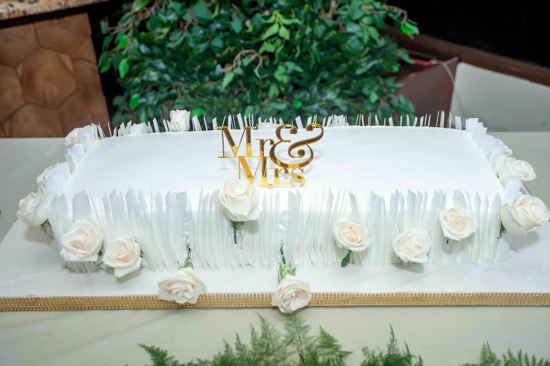Pastel de boda.