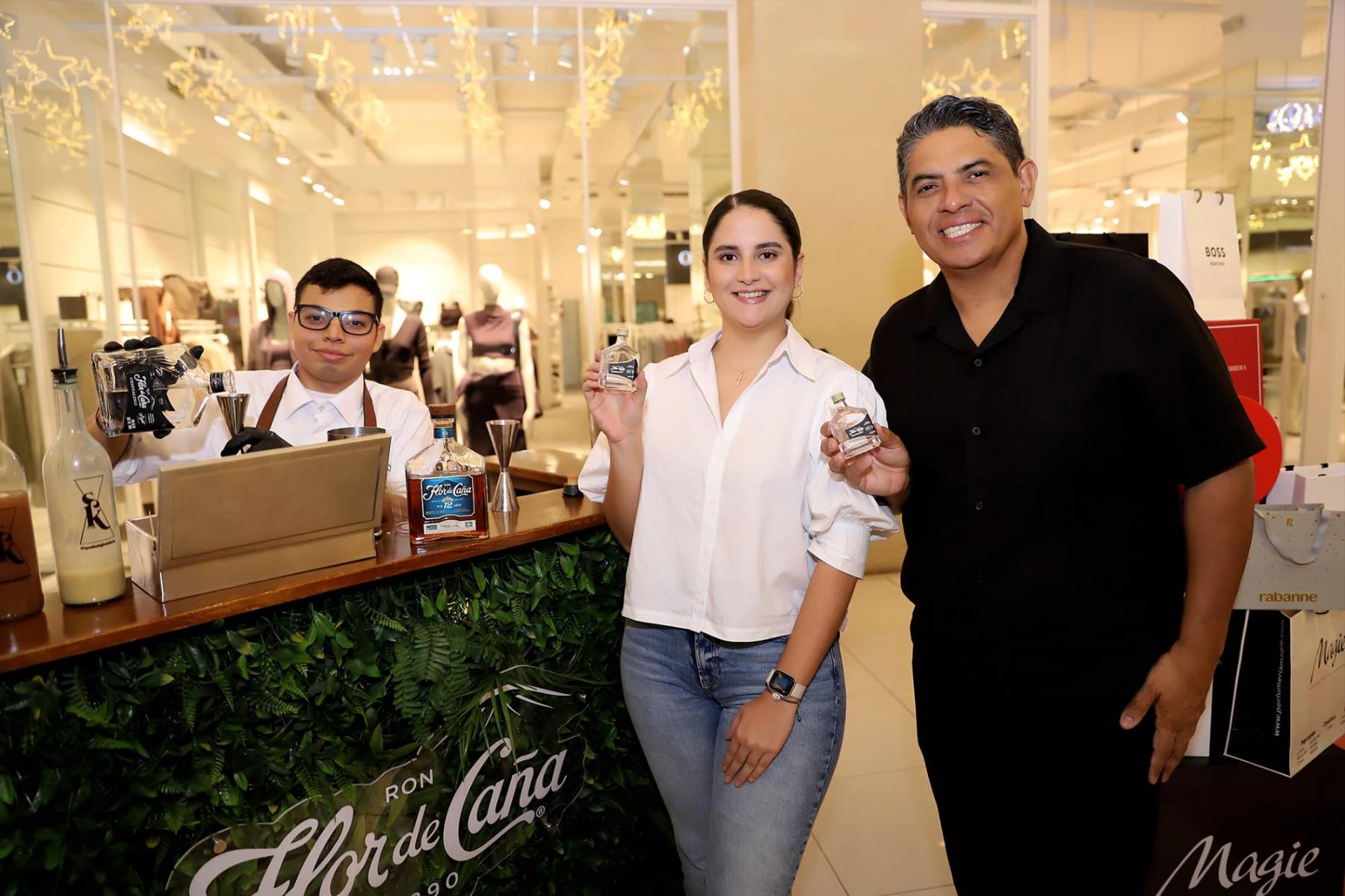 María José Sánchez y José Alvarenga.