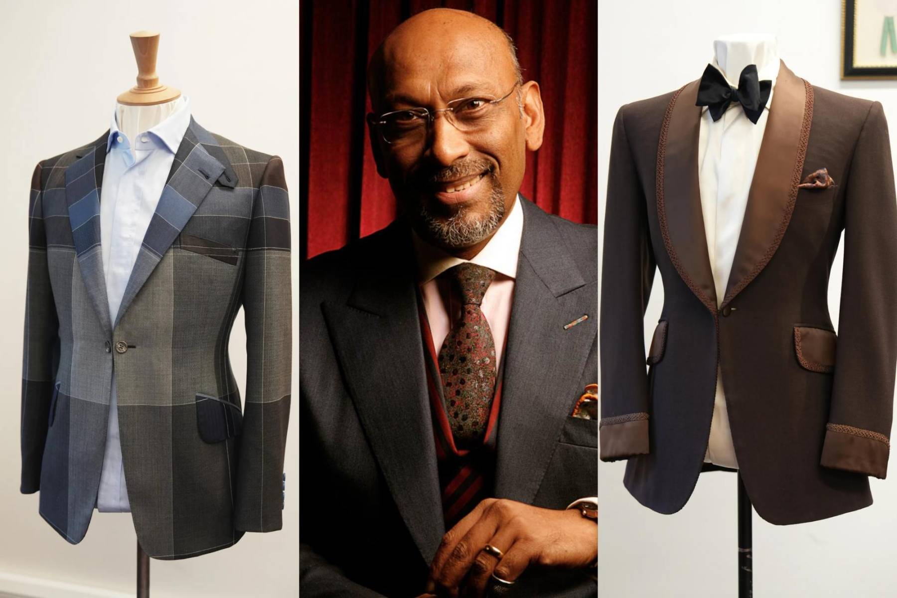 <b>Andrew M. Ramroop</b>: Maestro sastre de Trinidad y Tobago que revolucionó Savile Row, siendo el primer propietario negro en la famosa calle londinense de sastrería. 