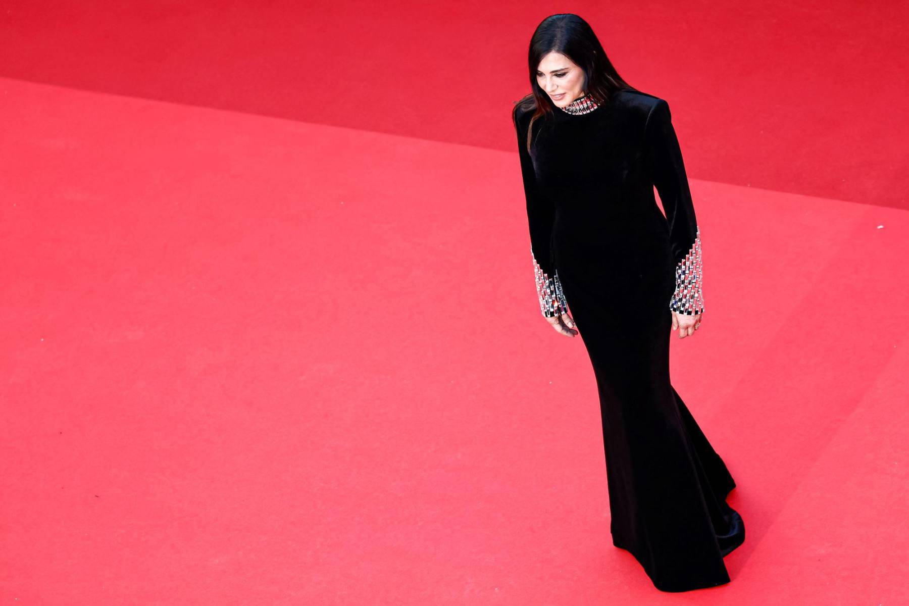 La directora libanesa de cine y miembro del jurado, Nadine Labaki