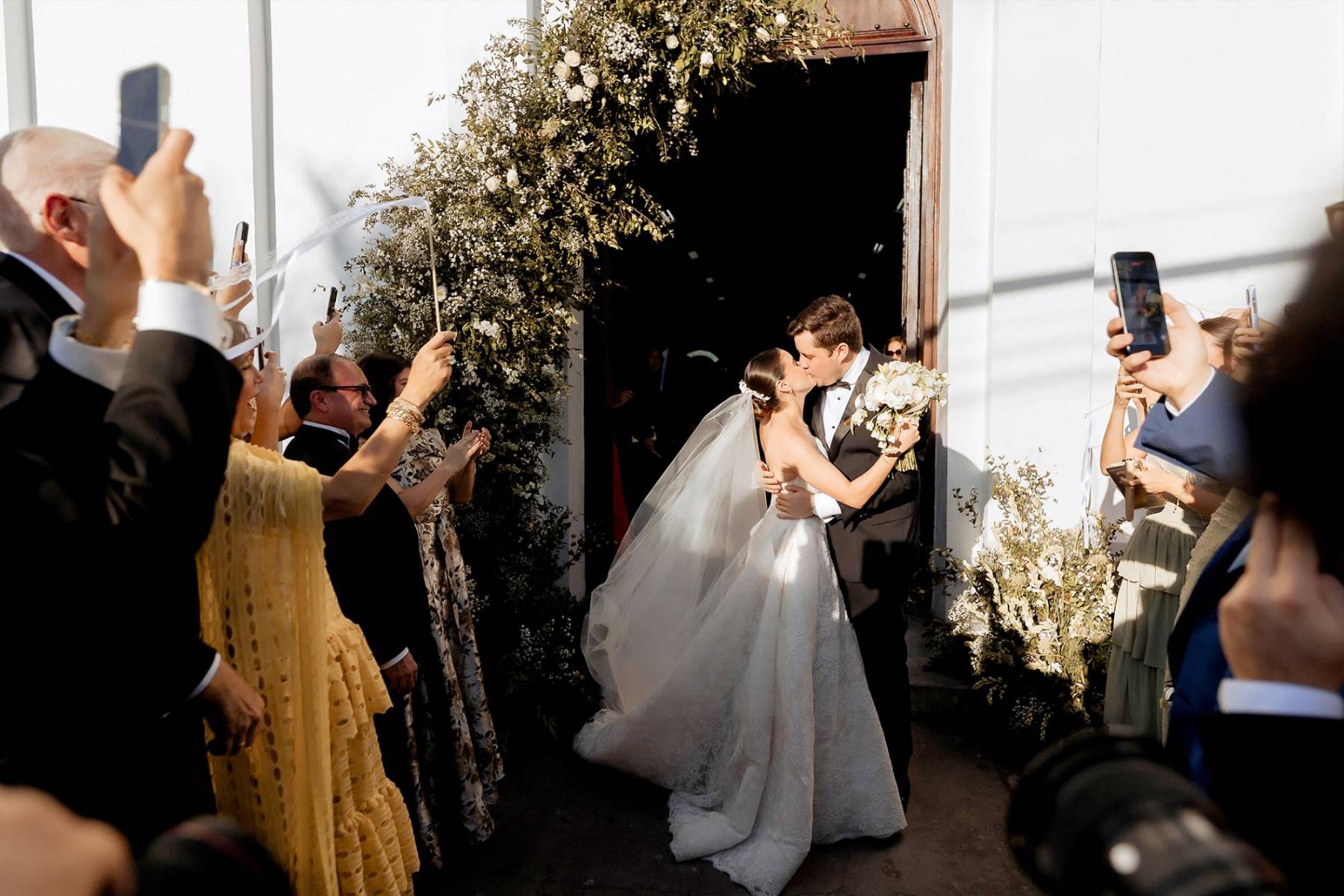 Asi se vivió la boda eclesiástica de Johannes Múller y Ruth Panayotti
