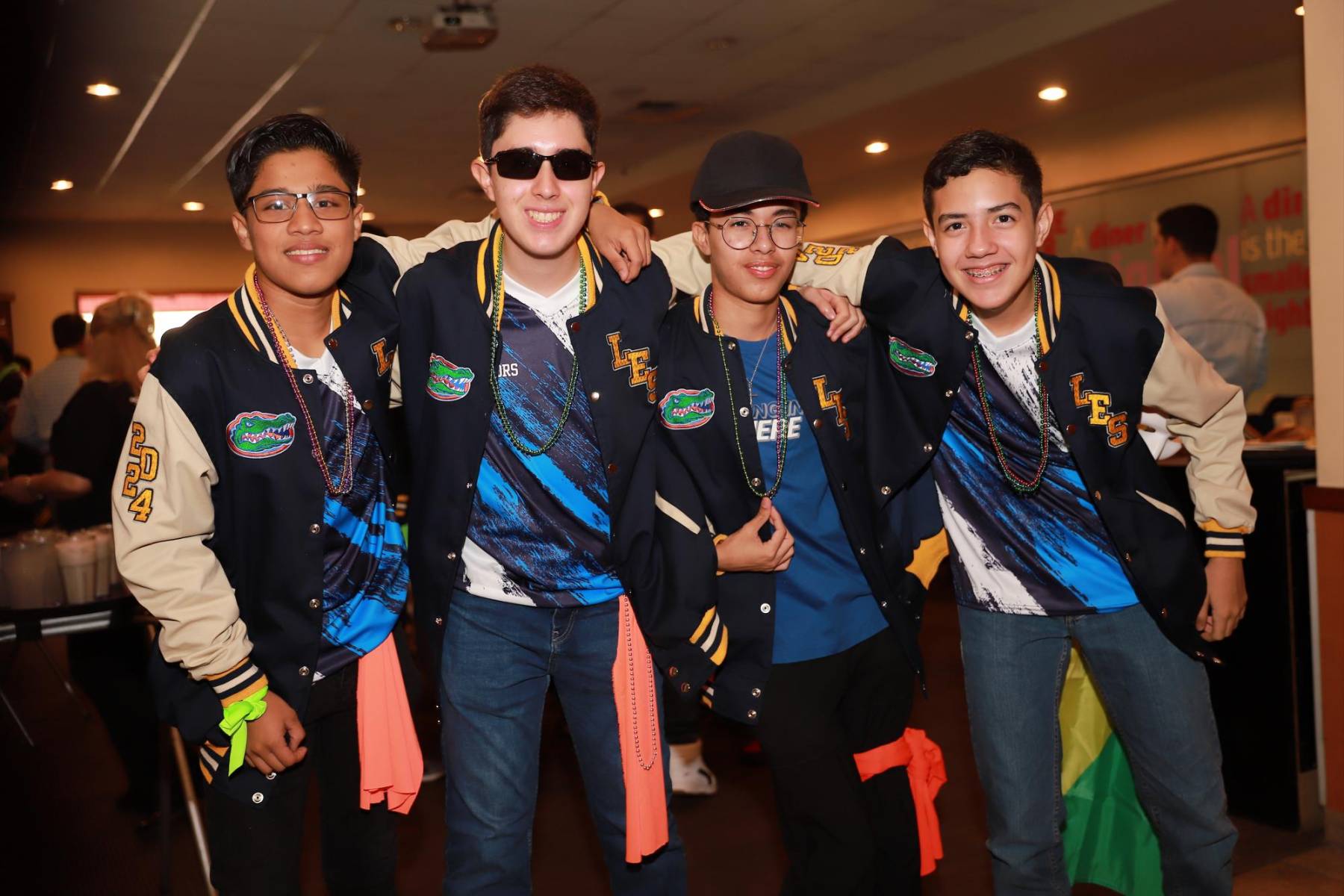 Jeremyt Osorto, Marco Molina, Mario Figueroa y David Centeno.