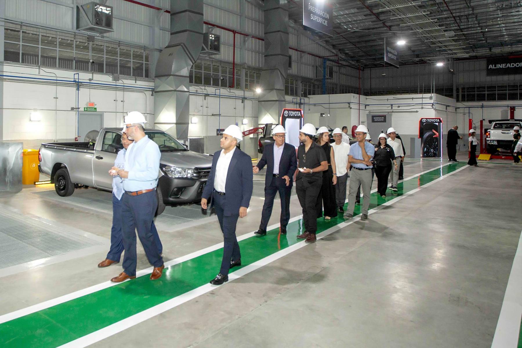 Toyota Honduras inaugura Centro Especializado de Pintura Automotriz