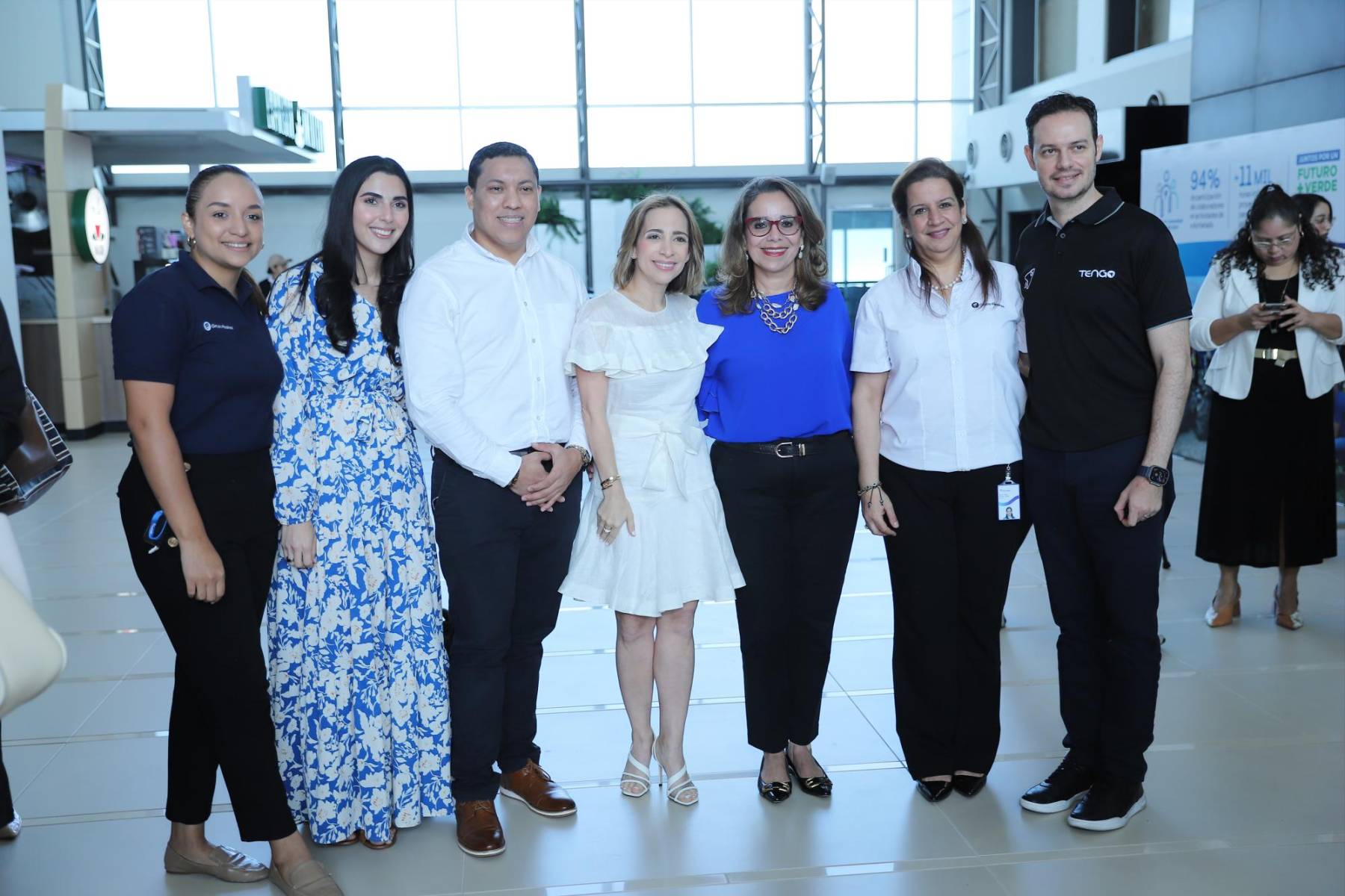 Diana Pacheco, Viviana Atala, Kelben Andino, Ali Kafie, Tethey Martinez, Karla Simon, Joel Bendeck.