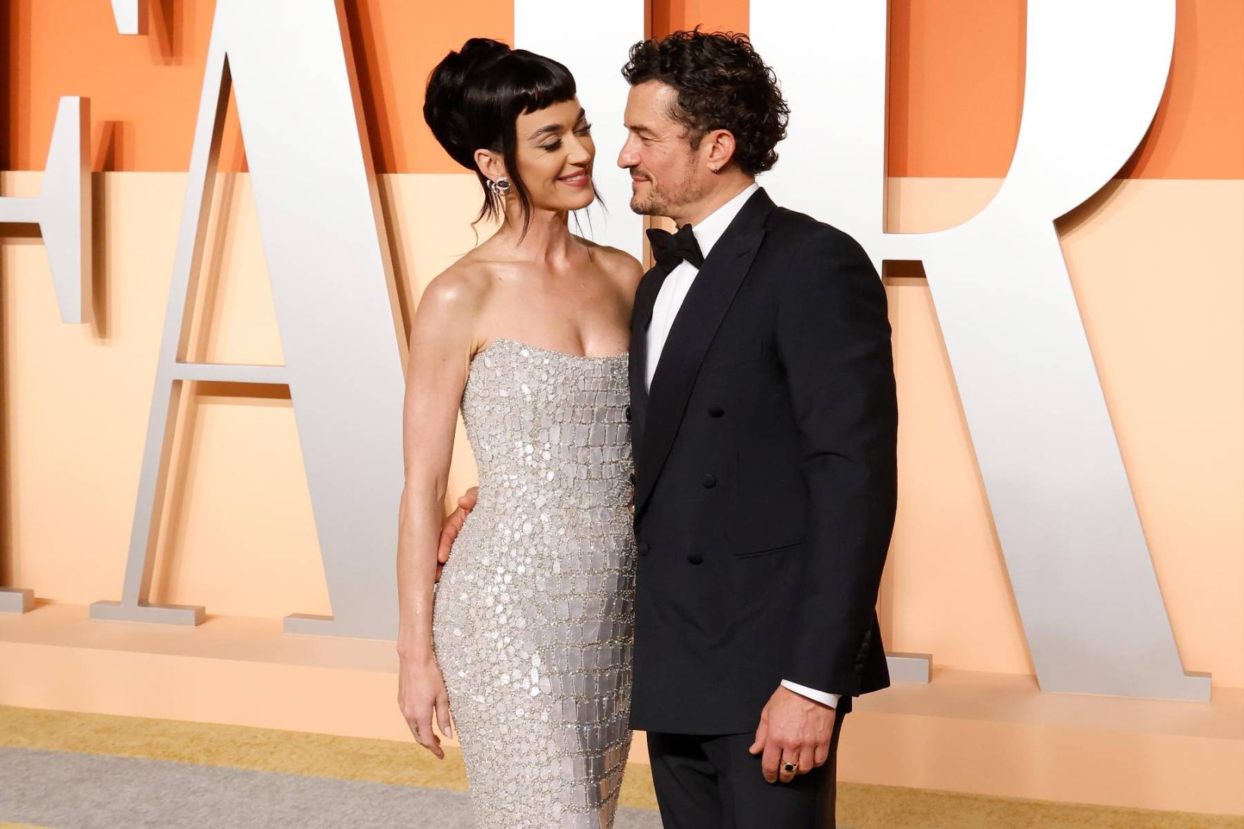 Katy Perry y Orlando Bloom.