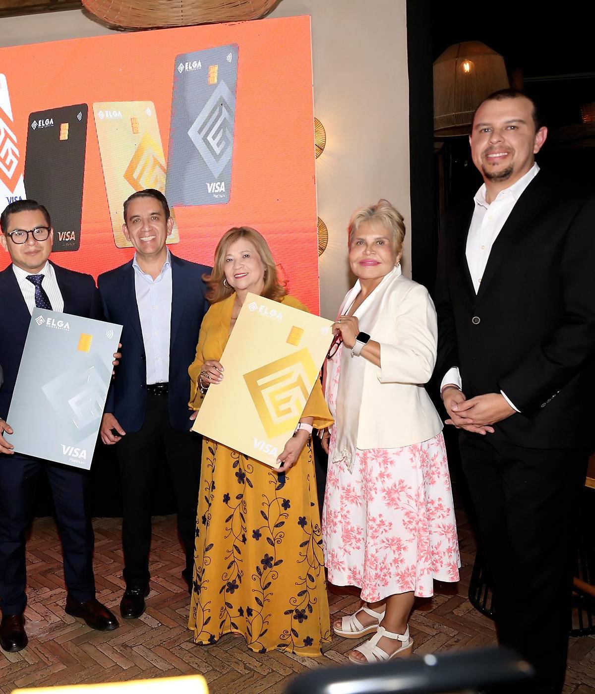 Banco CUSCATLAN y Cooperativa ELGA presentan nuevas Tarjetas de Crédito Visa