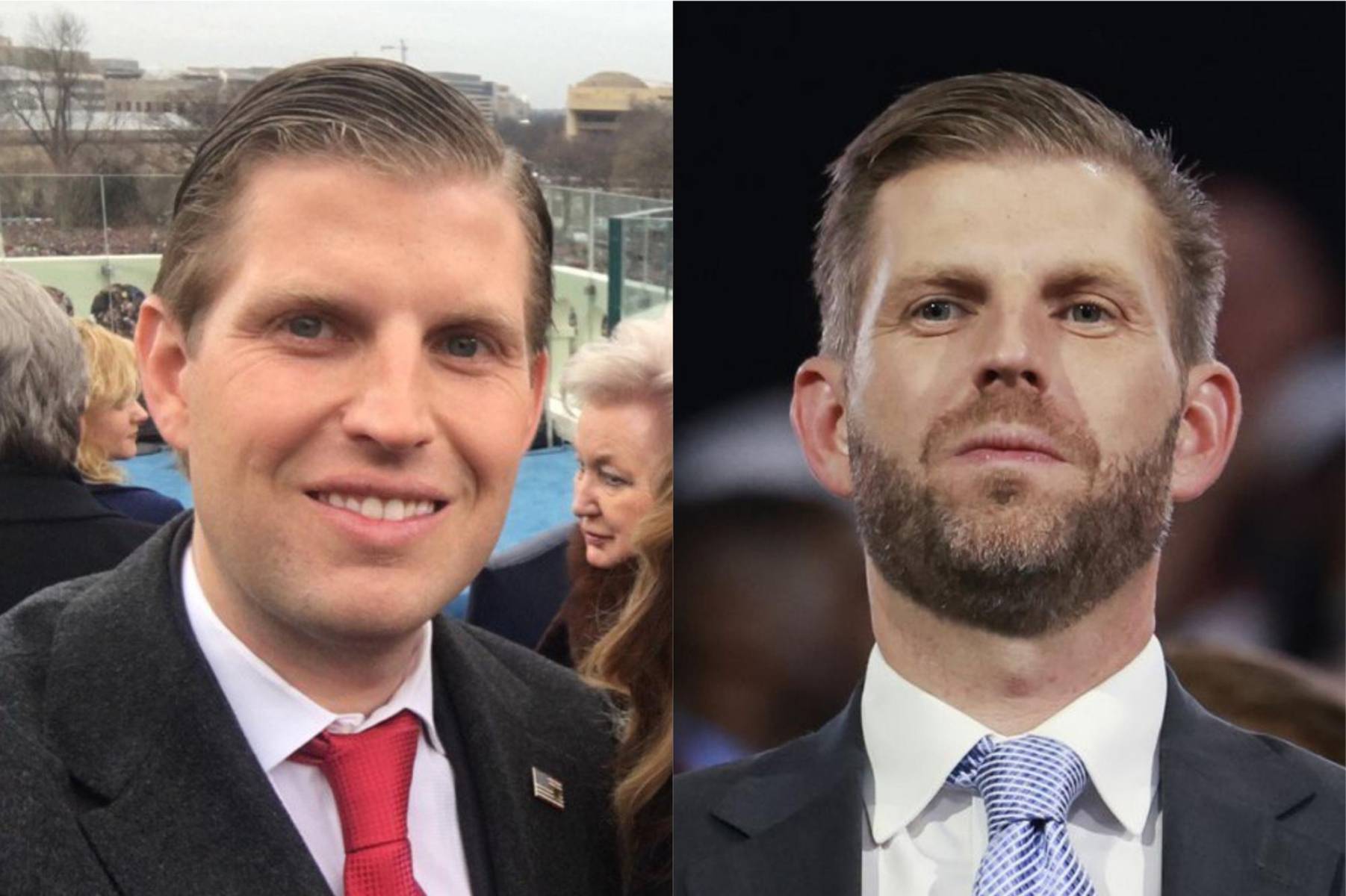 2017 vs 2025: La evolución de la familia Trump en la investidura presidencial