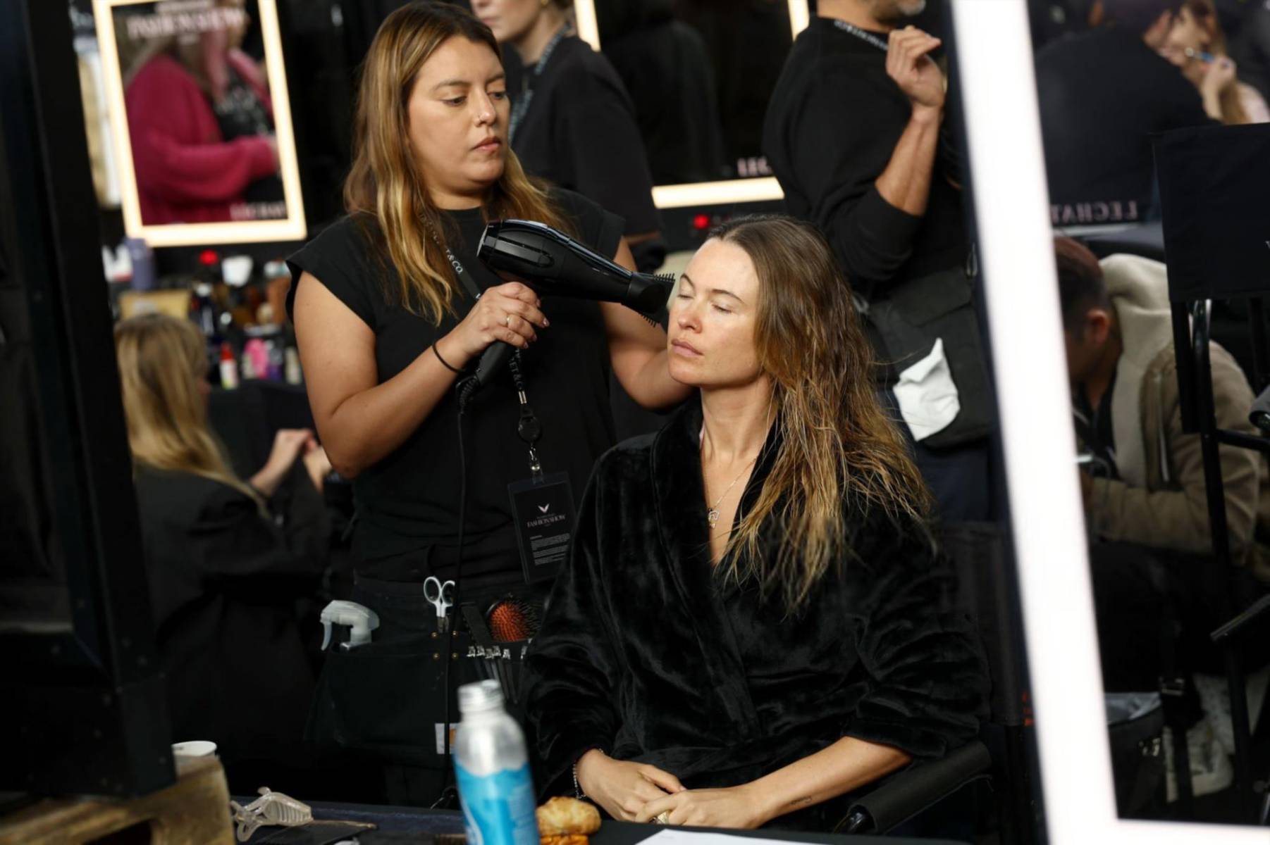 Backstage del desfile de Victoria’s Secret 2024