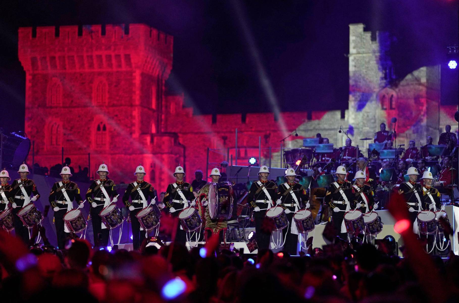 Katy Perry lidera el concierto real en honor de Carlos III