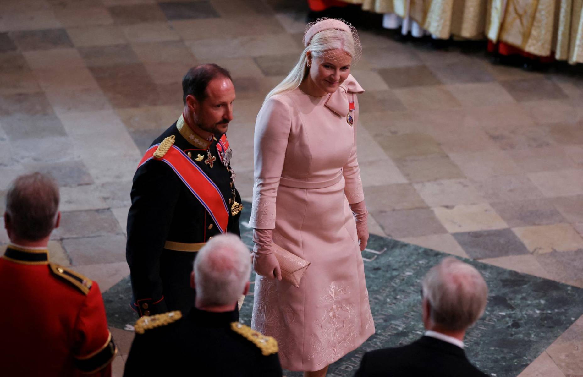 El príncipe Haakon de Noruega y su esposa Mette-Marit