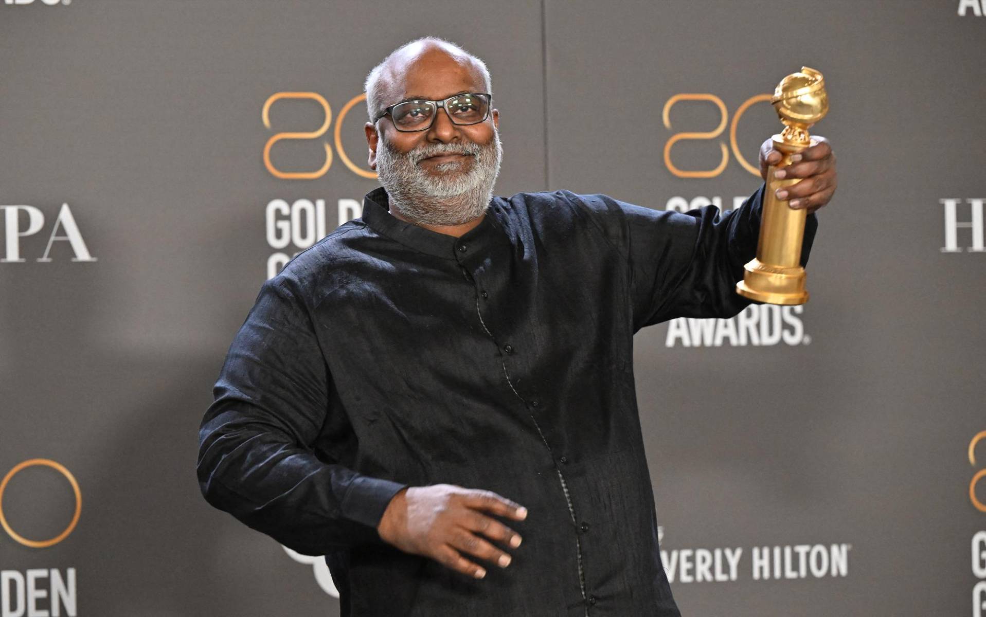 <b>MEJOR CANCIÓN ORIGINAL: M. M. KEERAVANI </b>por Naatu Naatu from RRR