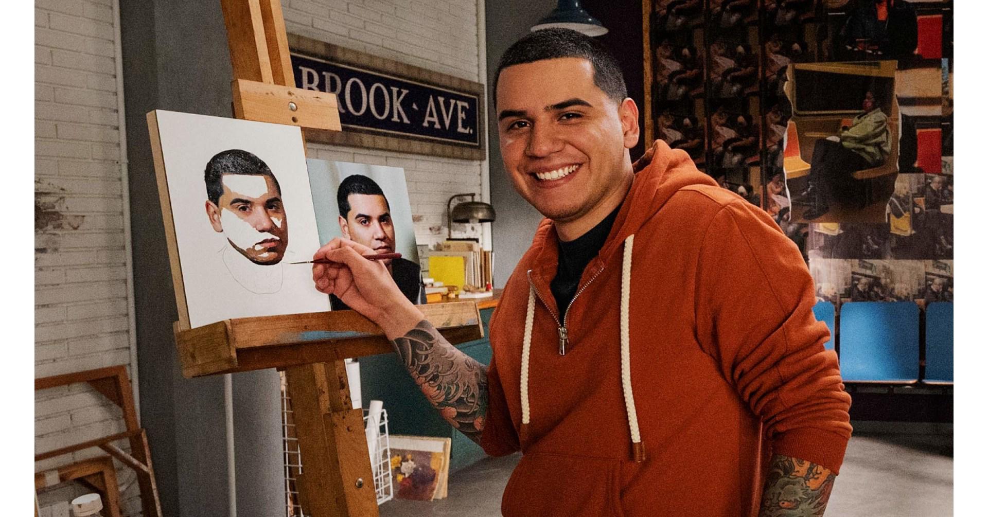 Devon Rodríguez, el joven de raíces hondureñas que conmueve con su arte