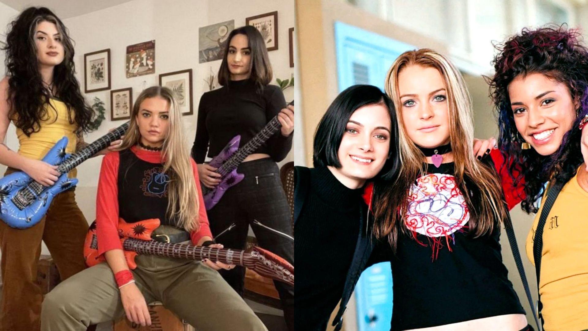 Freaky Friday: Recrea la icónica banda de Lindsay Lohan en Freaky Friday junto a tus amigas, una referencia nostálgica que todos van a entender.