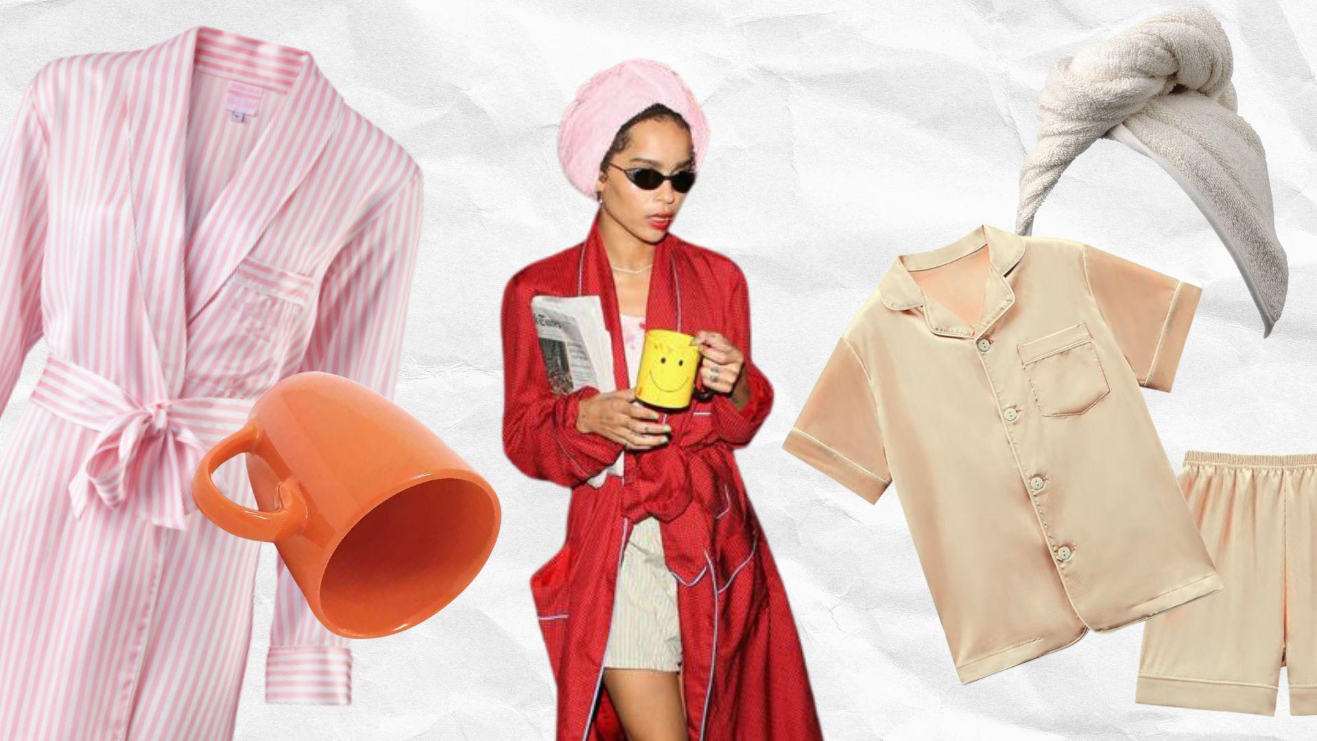 ¿Sigues indecisa?Vístete de “no estoy lista” con una bata de seda y tu pijama favorito. ¡Los accesorios pueden ser una taza o hasta una almohada! 