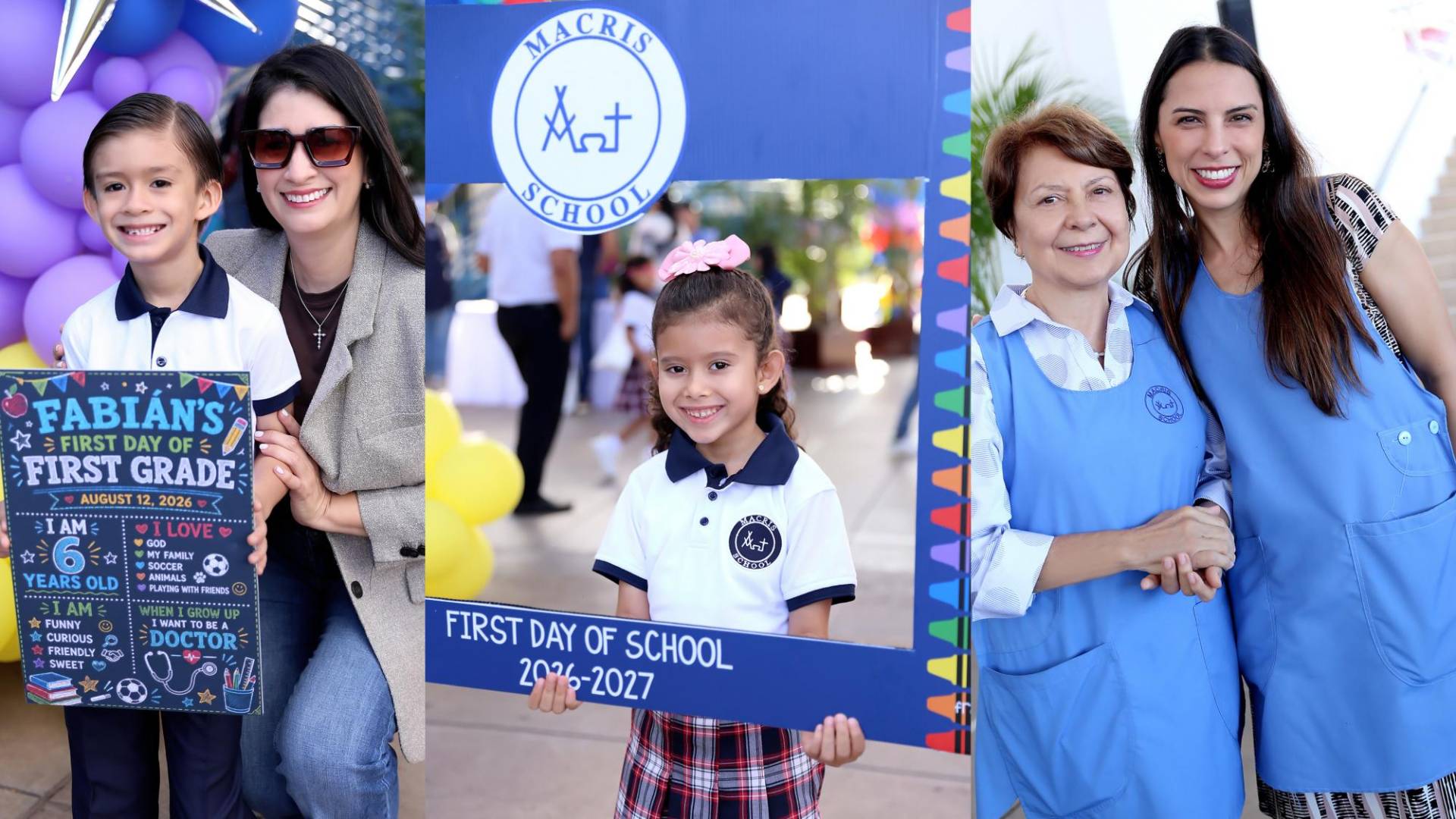 First Day of First Grade de Macris School