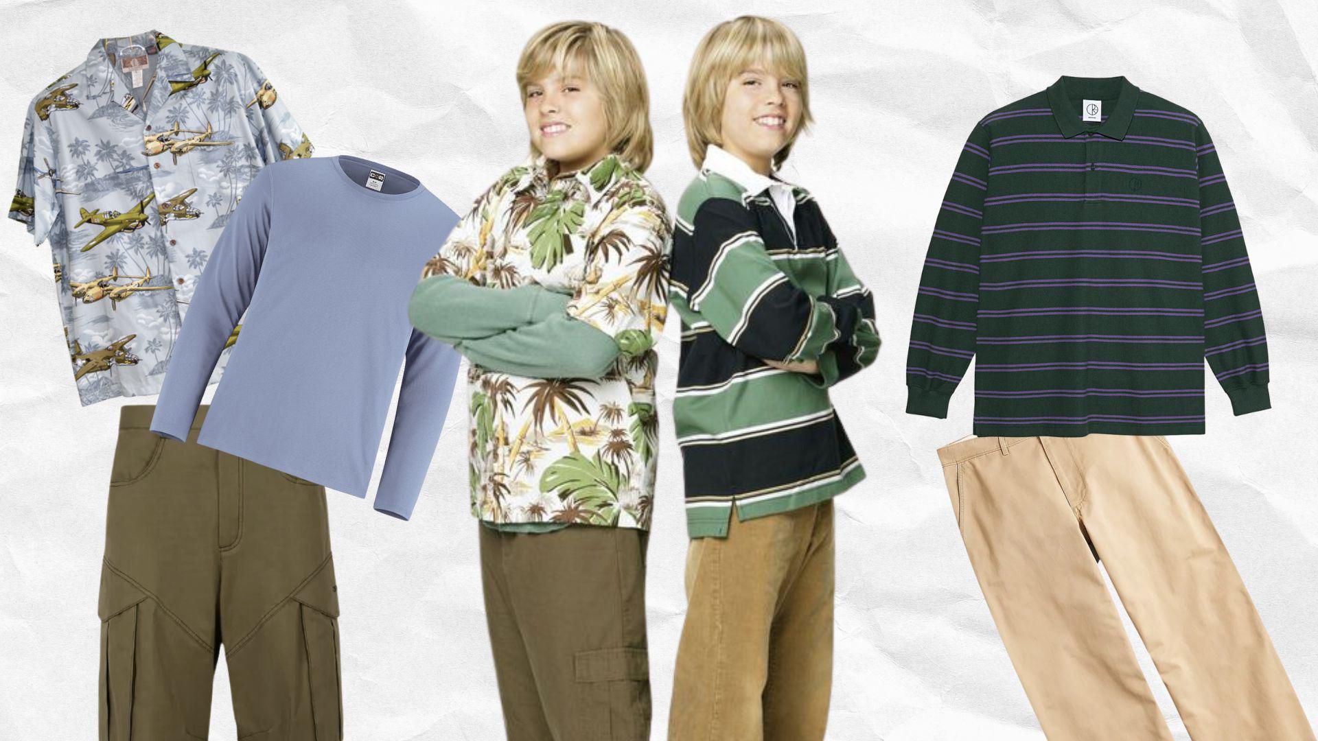 Zack &amp; Cody<br /><br />El disfraz perfecto para que hagas con tu mejor amiga. Busquen ropa que combine con el estilo relajado de Zack y el estilo más nerdy de Cody. Usen su cabello recogido o incluso pueden usar pelucas rubias, como el cabello de los gemelos. 