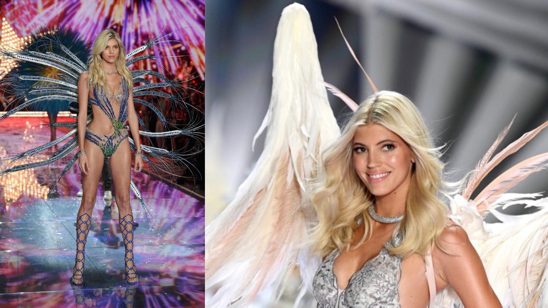 Devon Windsor tuvo una participación destacada en el Victoria’s Secret Fashion Show. Su primera aparición fue en 2013, y desde entonces participó en varias ediciones del icónico desfile hasta su última aparición en 2018. Windsor es conocida por su cabello rubio platinado y su estilo elegante, lo que la hizo resaltar entre las modelos del show. Aunque nunca fue nombrada ángel oficial de Victoria’s Secret, sí desfiló con varias alas, un símbolo distintivo en el evento, caminó en 6 desde 2013 hasta 2018.