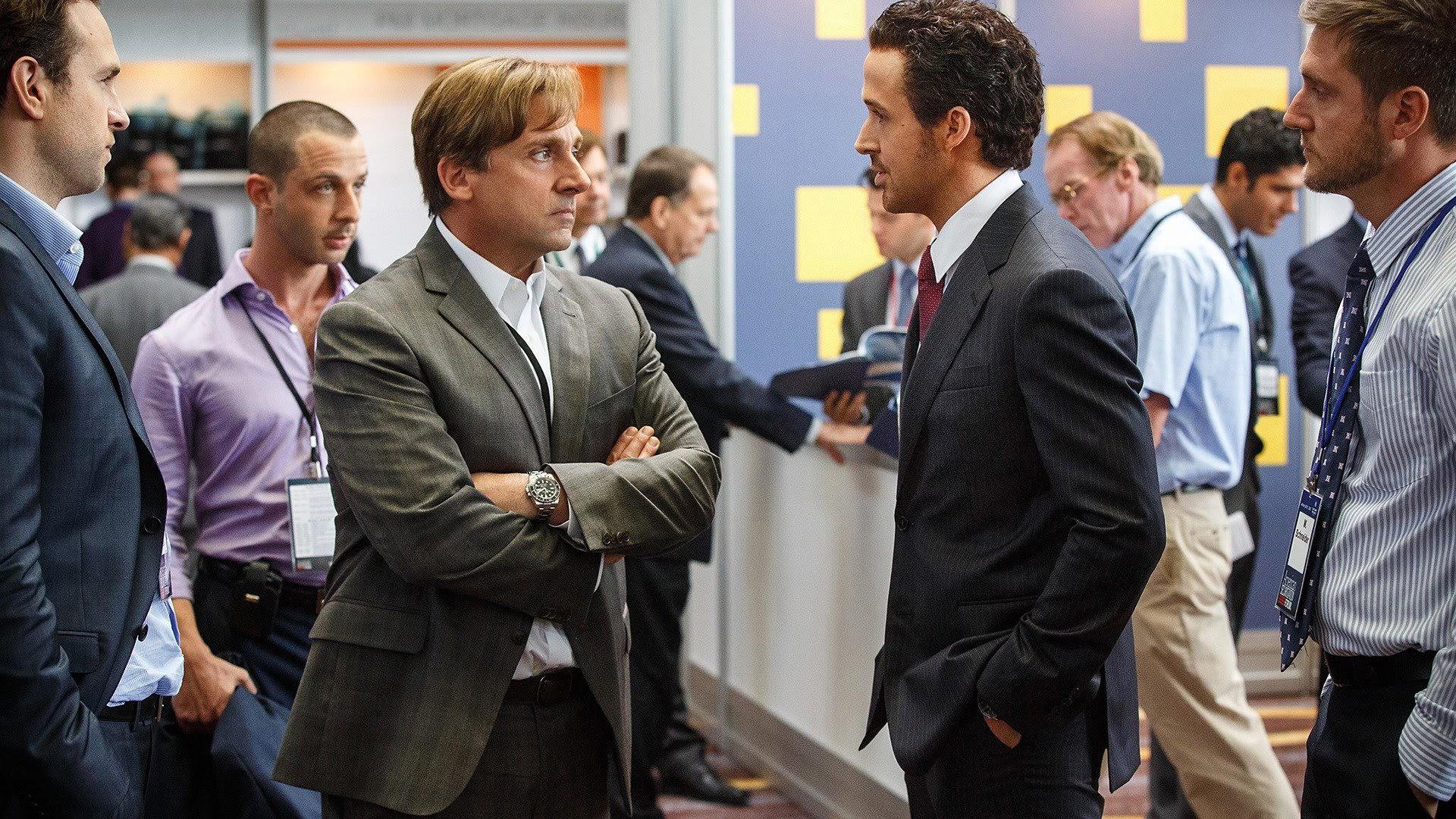 <b>The Big Short</b> Basada en el libro de Michael Lewis, esta película dramatiza la crisis financiera de 2008, con un elenco impresionante que incluye a Christian Bale, Steve Carell y Ryan Gosling. 