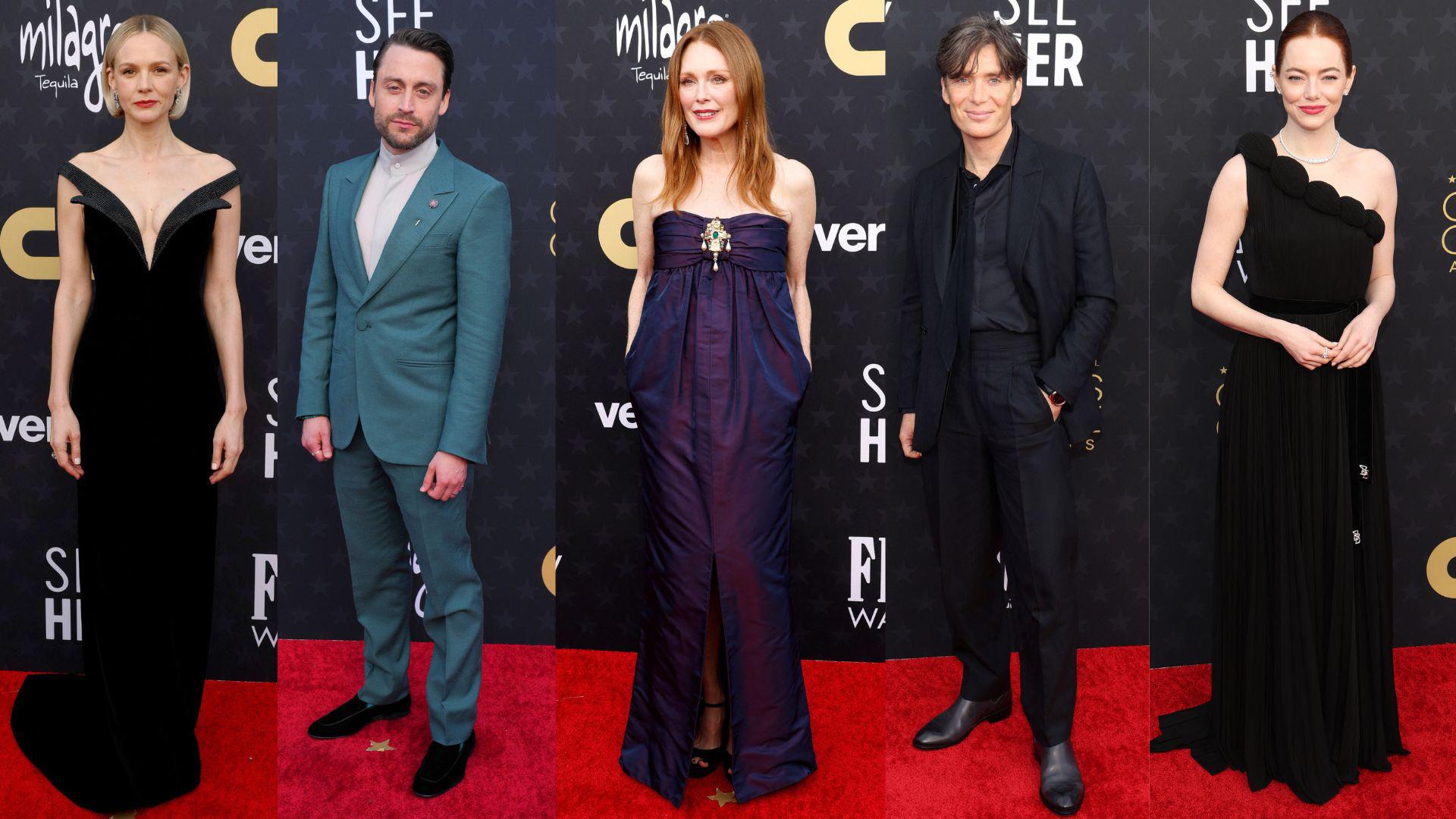 La 29 edición de los Critics Choice Awards se realizó en el Barker Hangar de Santa Mónica, California, donde las estrellas más brillantes de Hollywood marcaron su propio fashion statement.