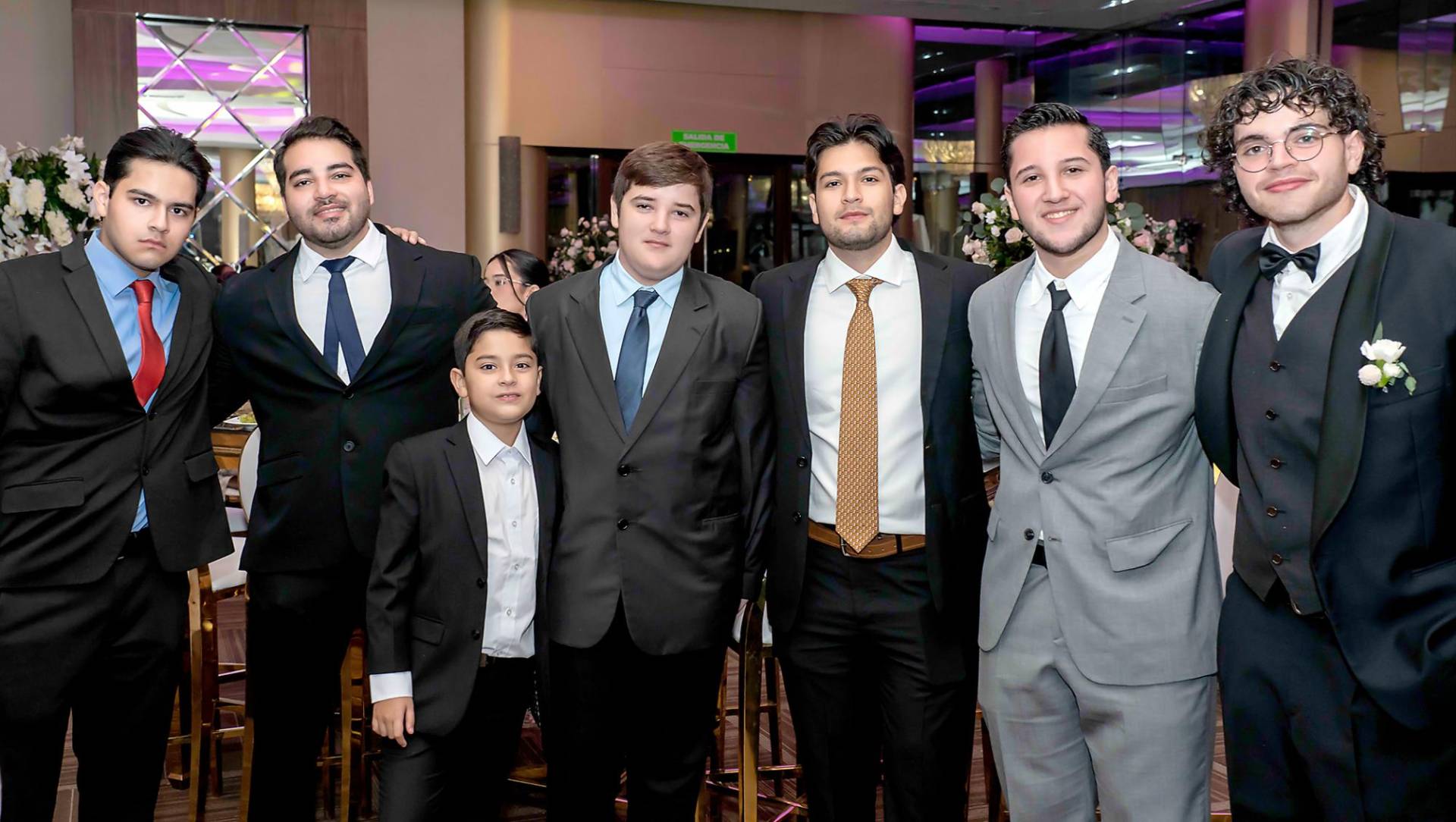 Emil Irías, Mateo Murillo, Diego Jiménez, Fabio Murillo y Carlos Jiménez. 