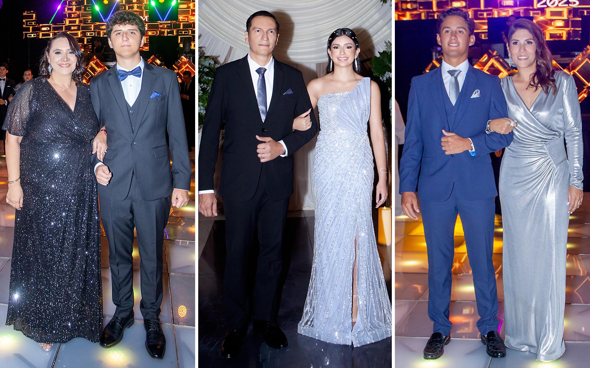 La alegría de ver a sus hijos culminar la secundaria fue el mejor motivo para celebrar durante una elegante noche en el salón Napoleón del Copantl Convention Center. El programa inició con el esperado desfile. En el lobby, se instaló una cabina telefónica inglesa, un fondo con la emblemática imagen del Big Ben y un vehículo Corvette Stingray de 1980, creando un ambiente sofisticado y lleno de estilo. 