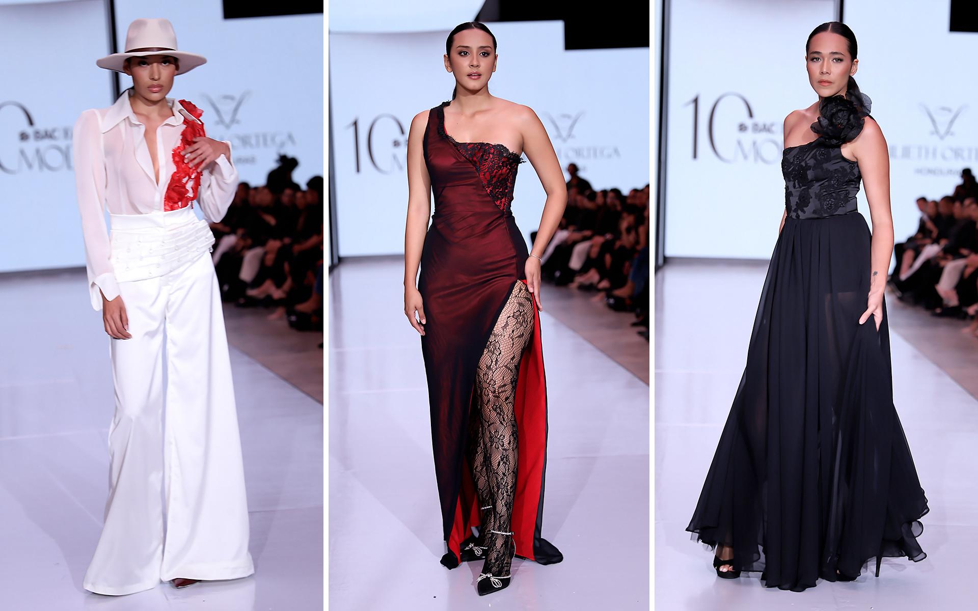 Las pasarelas de BAC Estilo Moda 2025 fueron testigos de las creaciones de la joven Julieth Ortega, quien convirtió las emociones de Blanca Olmedo en delicadas piezas: desde vestidos blancos que evocaban pureza, rojos intensos que transmitían pasión, hasta elegantes negros de gala que simbolizaban melancolía.