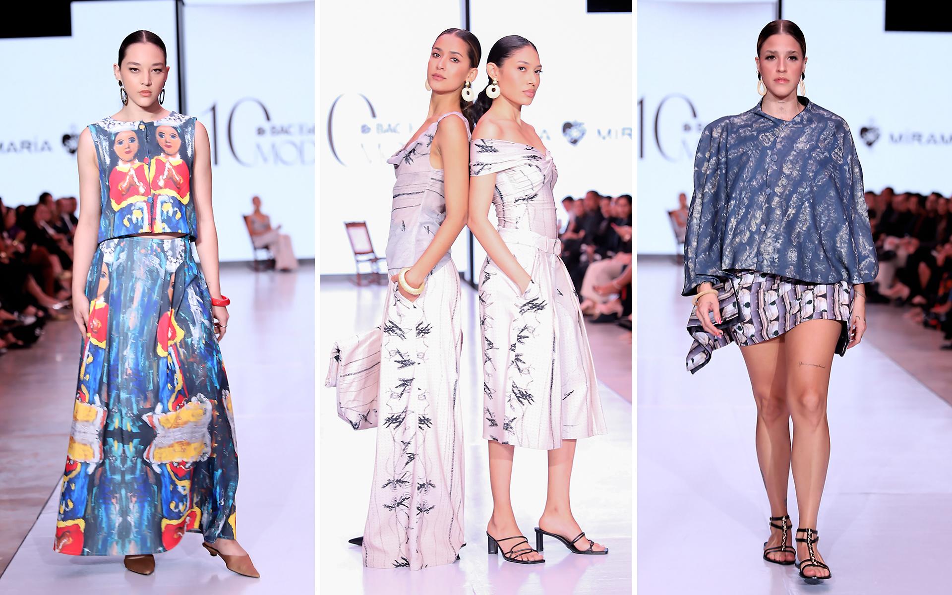 Nostalgia, belleza y armonía, eso fue lo que vimos en cada prenda de la colección Verano Eterno que María Mírame presentó en las pasarelas de BAC Estilo Moda. Una explosión de estampados en los que reconocimos el alma de sus creadoras: Francesca Heyer y Sandra Yacamán