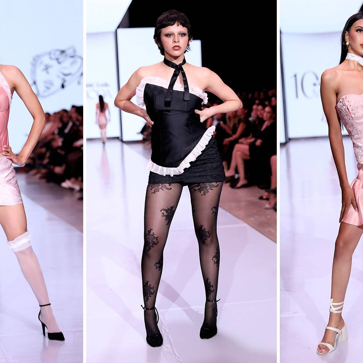 Con una propuesta inspirada en una muñeca, Katleen Calderón presentó <i>Hailey</i> en BAC Estilo Moda 2025: una colección femenina y meticulosamente elaborada, donde los bordados, encajes y acabados hechos a mano reflejaron la dedicación de la diseñadora. Cada detalle celebró la belleza natural con un aire de confianza, delicadeza y elegancia.