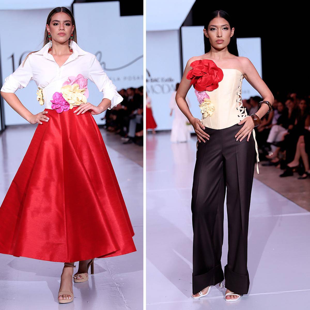 Inspirada en Frida Kahlo, Marcela Posadas debutó en las pasarelas de BAC Estilo Moda 2025 con <i>Raíces Vivas</i>, una colección de cinco conjuntos que destilan encanto, cultura y su sello femenino y clásico.