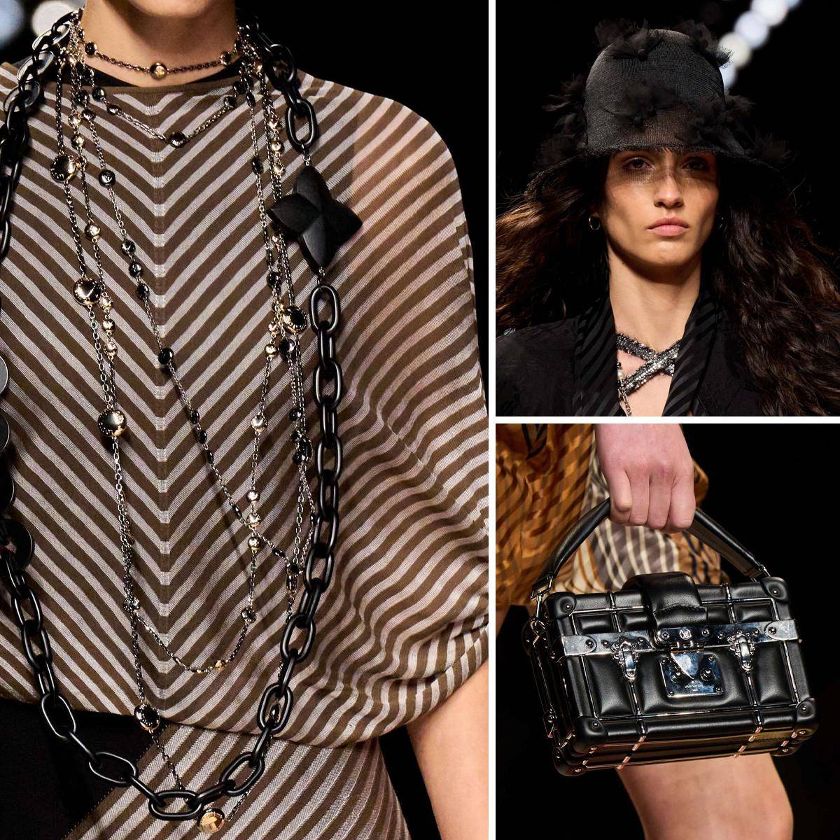 Louis Vuitton presentó su colección primavera-verano 2025 bajo las directrices de Nicolas Ghesquière, siendo el escenario la Cour Carrée del Louvre de París. Aquí te dejamos los accesorios que destacaron en la pasarela.