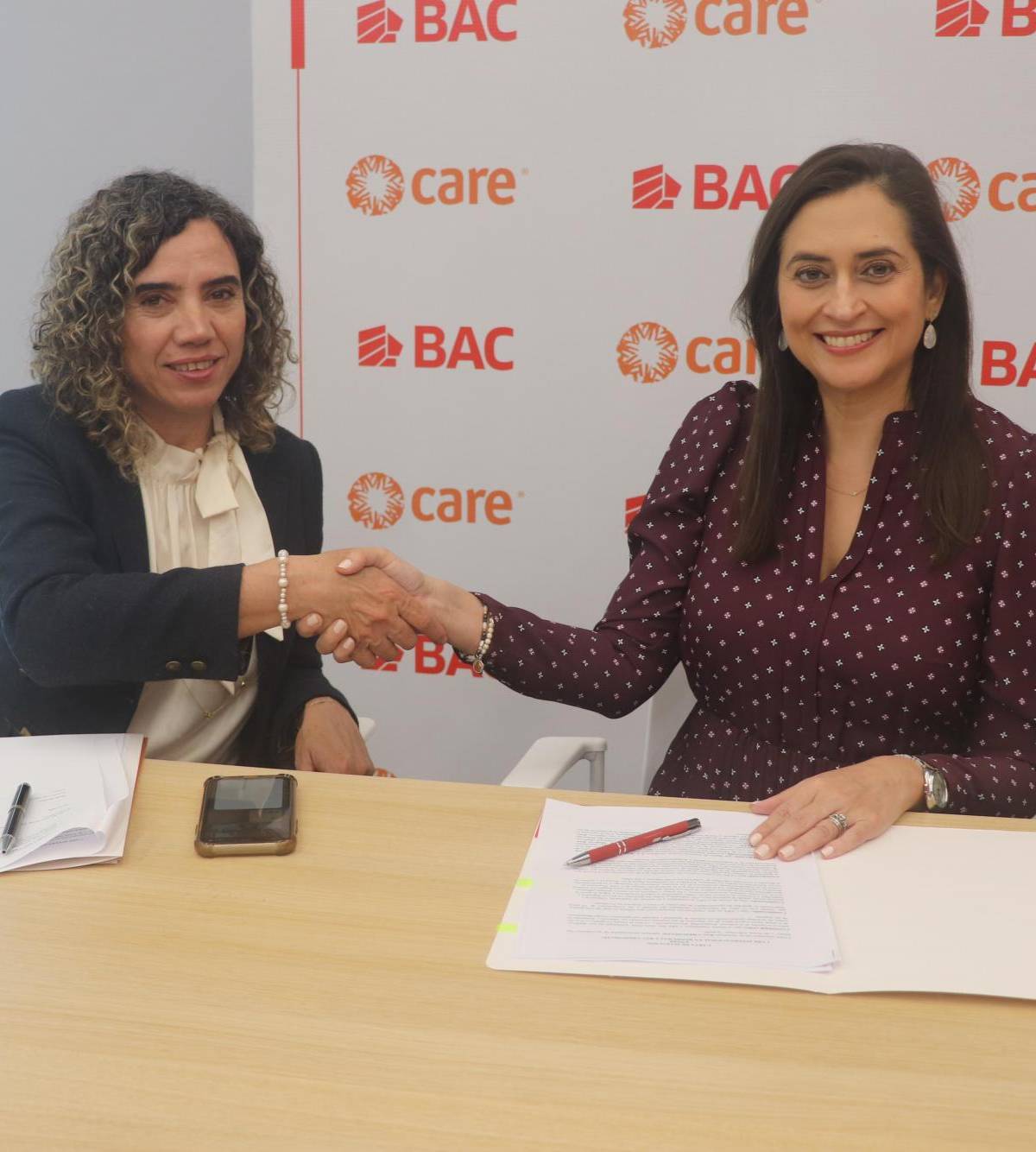 BAC y CARE Honduras firman importante alianza en favor de la inclusión femenina