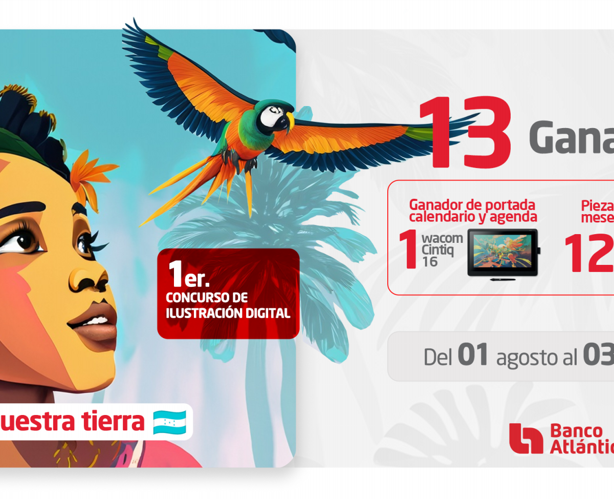 Banco Atlántida lanza el innovador concurso “Atlántida Art Challenge”