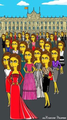 Letizia, un personaje de Los Simpson