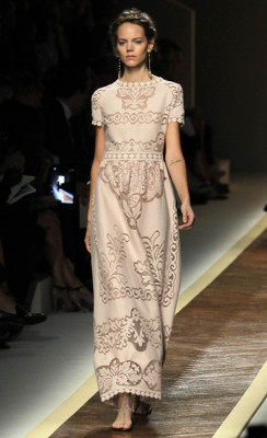 La nota romantica de Valentino