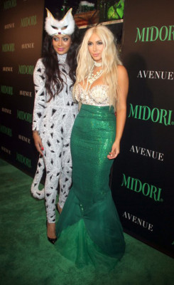 Kim Kardashian y su disfraz de Halloween