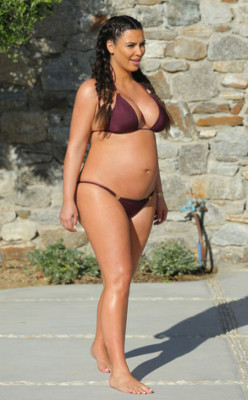 Las fotos de Kim Kardashian en bikini
