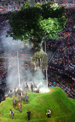 Espectacular inauguración de los Juegos Olímpicos