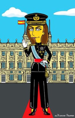 Letizia, un personaje de Los Simpson