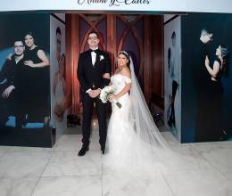 La boda eclesiástica de Carlos Méraz y Anahí Figueroa