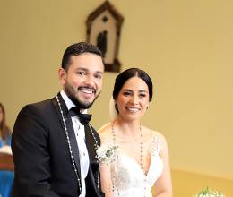 La inolvidable boda de Rolando Montero y Michelle Clamer
