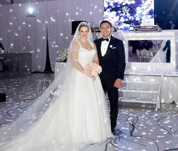 La boda de José Luis Martínez y Melissa Wolozny