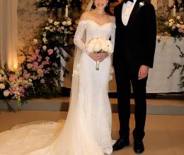 Así fue la boda de Samira Kafati y Paolo Burgos