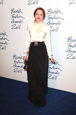 La alfombra de los British Fashion Awards