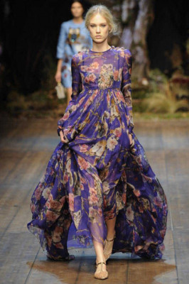 Dolce y Gabbana Fall 2014