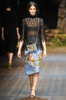 Dolce y Gabbana Fall 2014