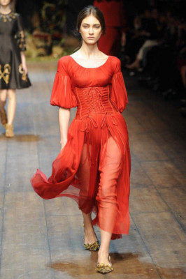 Dolce y Gabbana Fall 2014