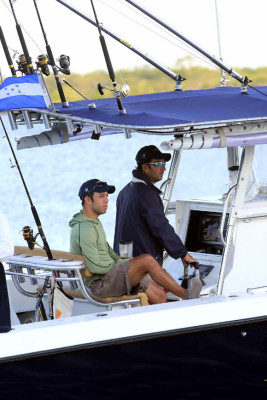 It's fishing time in Utila